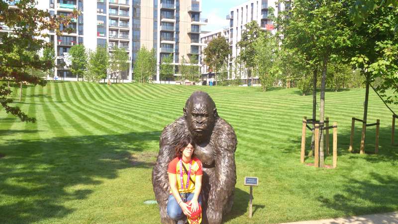 En londres con Laura Garc&iacute;a